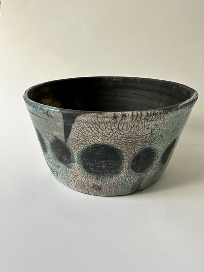 Raku Moon Phase Planter